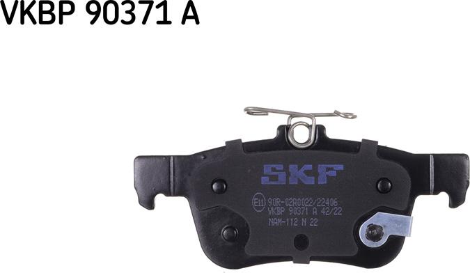 SKF VKBP 90371 A - Bremžu uzliku kompl., Disku bremzes ps1.lv