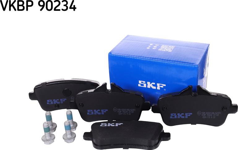 SKF VKBP 90234 - Bremžu uzliku kompl., Disku bremzes ps1.lv