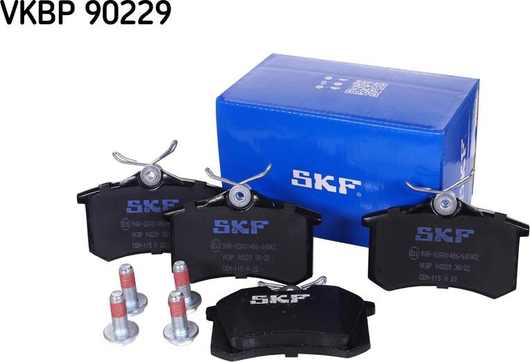 SKF VKBP 90229 - Bremžu uzliku kompl., Disku bremzes ps1.lv