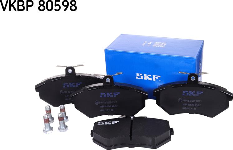 SKF VKBP 80598 - Bremžu uzliku kompl., Disku bremzes ps1.lv