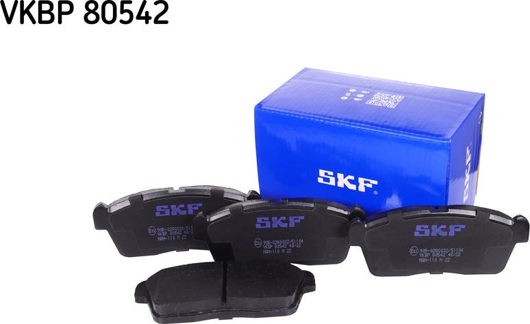 SKF VKBP 80542 - Bremžu uzliku kompl., Disku bremzes ps1.lv