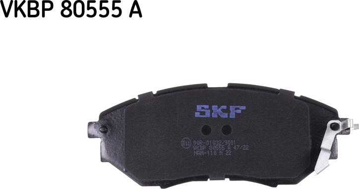 SKF VKBP 80555 A - Bremžu uzliku kompl., Disku bremzes ps1.lv