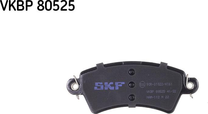 SKF VKBP 80525 - Bremžu uzliku kompl., Disku bremzes ps1.lv