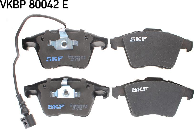 SKF VKBP 80042 E - Bremžu uzliku kompl., Disku bremzes ps1.lv