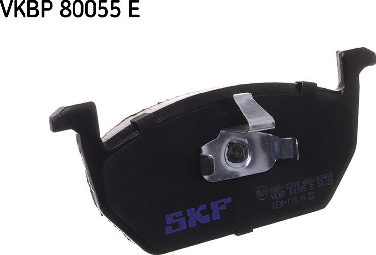 SKF VKBP 80055 E - Bremžu uzliku kompl., Disku bremzes ps1.lv