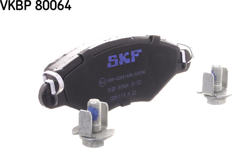 SKF VKBP 80064 - Bremžu uzliku kompl., Disku bremzes ps1.lv