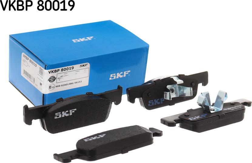 SKF VKBP 80019 - Bremžu uzliku kompl., Disku bremzes ps1.lv