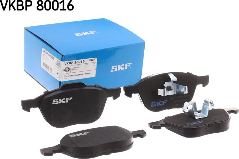 SKF VKBP 80016 - Bremžu uzliku kompl., Disku bremzes ps1.lv