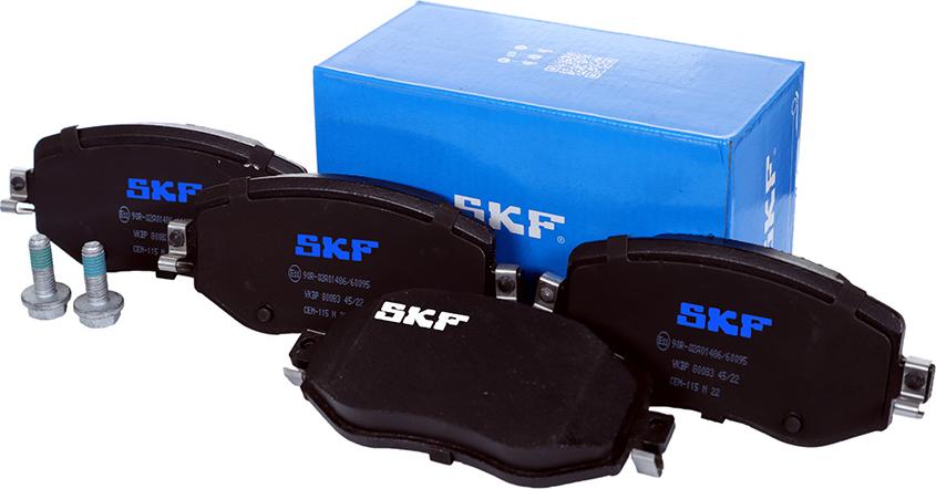 SKF VKBP 80083 - Bremžu uzliku kompl., Disku bremzes ps1.lv