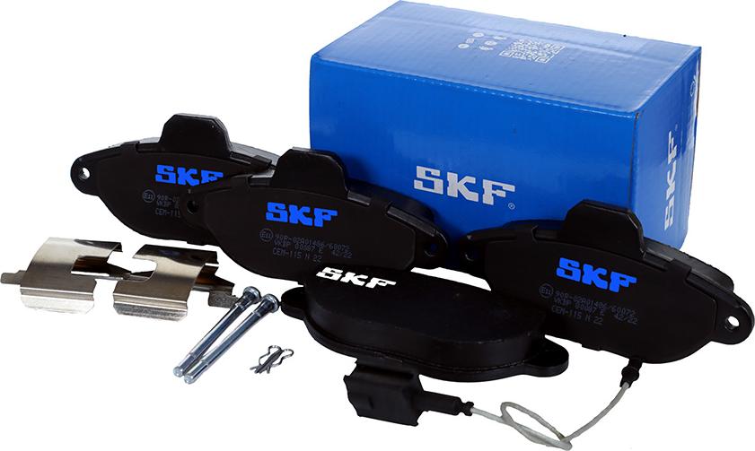 SKF VKBP 80087 E - Bremžu uzliku kompl., Disku bremzes ps1.lv