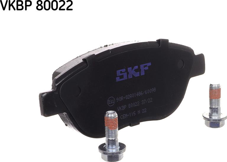 SKF VKBP 80022 - Bremžu uzliku kompl., Disku bremzes ps1.lv