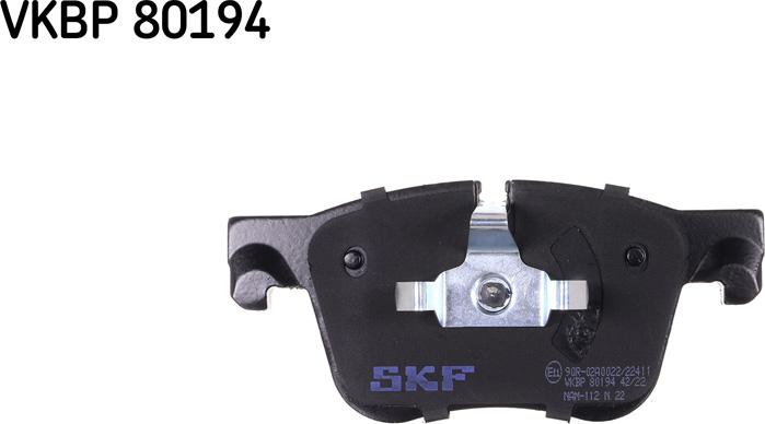 SKF VKBP 80194 - Bremžu uzliku kompl., Disku bremzes ps1.lv