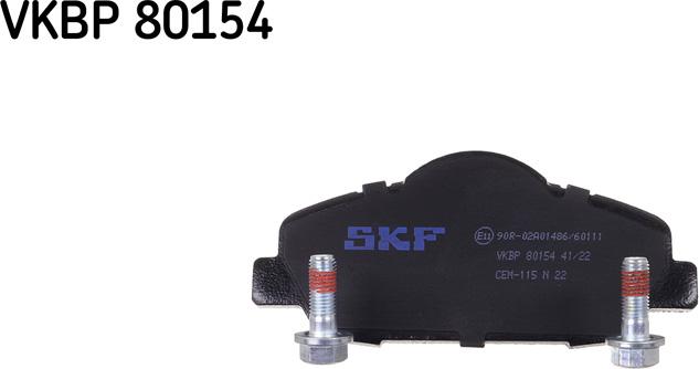 SKF VKBP 80154 - Bremžu uzliku kompl., Disku bremzes ps1.lv