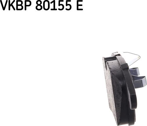 SKF VKBP 80155 E - Bremžu uzliku kompl., Disku bremzes ps1.lv