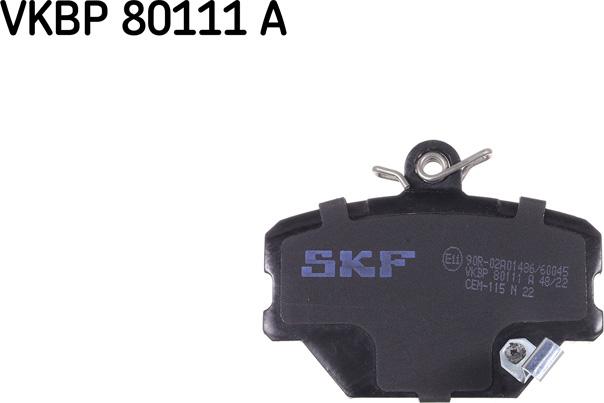 SKF VKBP 80111 A - Bremžu uzliku kompl., Disku bremzes ps1.lv