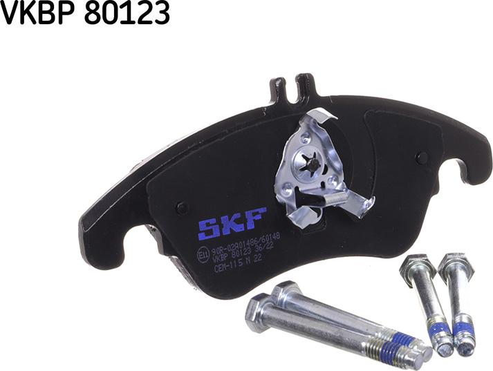 SKF VKBP 80123 - Bremžu uzliku kompl., Disku bremzes ps1.lv