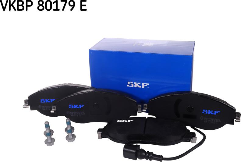 SKF VKBP 80179 E - Bremžu uzliku kompl., Disku bremzes ps1.lv