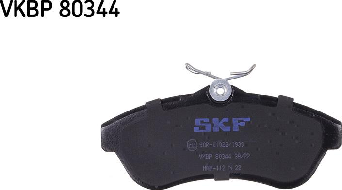 SKF VKBP 80344 - Bremžu uzliku kompl., Disku bremzes ps1.lv