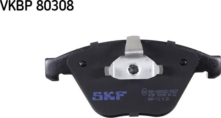 SKF VKBP 80308 - Bremžu uzliku kompl., Disku bremzes ps1.lv