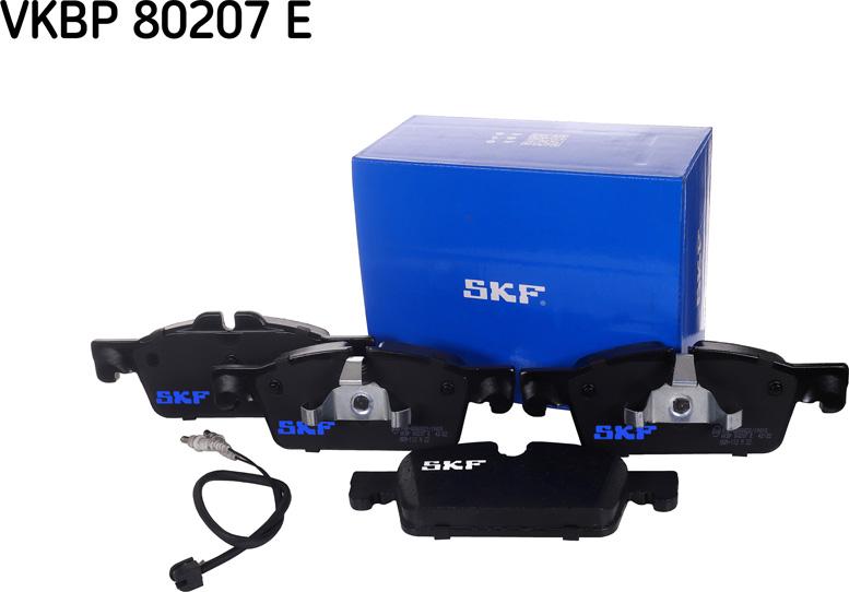 SKF VKBP 80207 E - Bremžu uzliku kompl., Disku bremzes ps1.lv