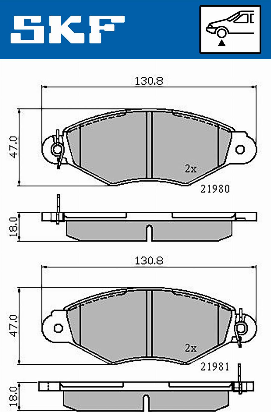 SKF VKBP 80212 - Bremžu uzliku kompl., Disku bremzes ps1.lv