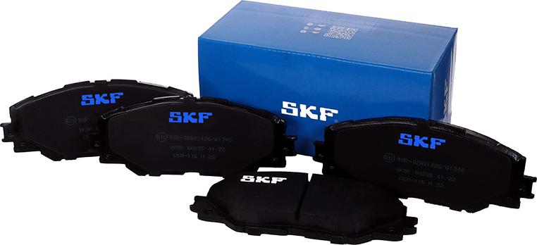 SKF VKBP 80235 - Bremžu uzliku kompl., Disku bremzes ps1.lv