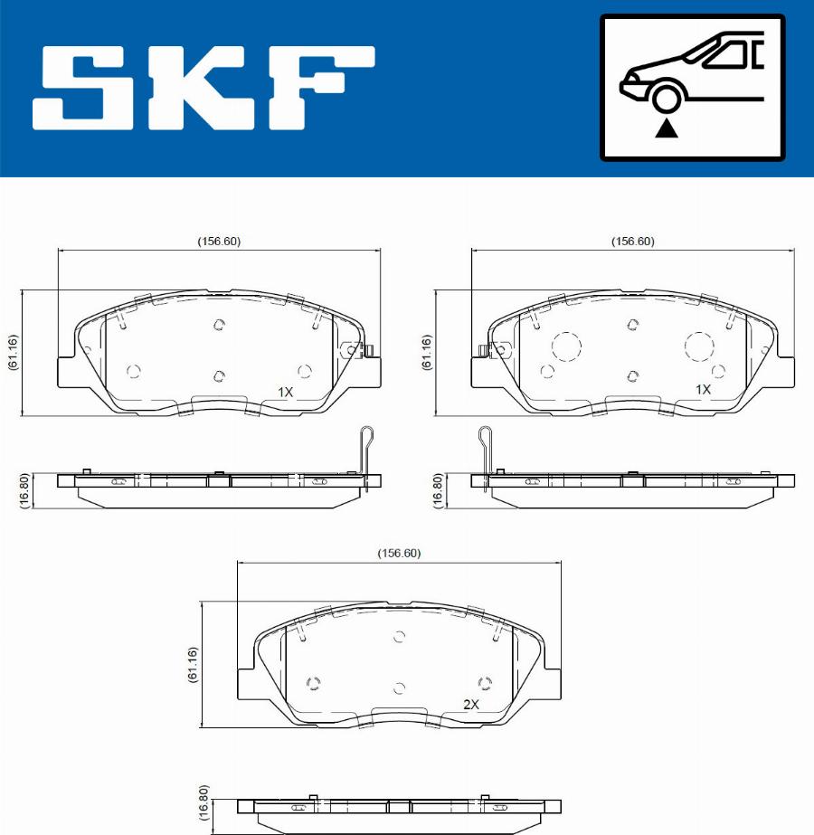 SKF VKBP 81093 A - Bremžu uzliku kompl., Disku bremzes ps1.lv