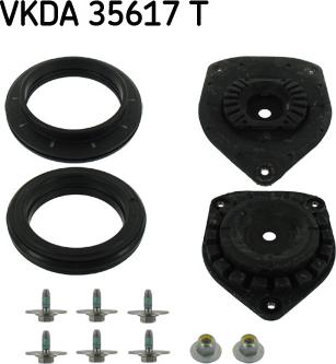 SKF VKDA 35617 T - Amortizatora statnes balsts ps1.lv