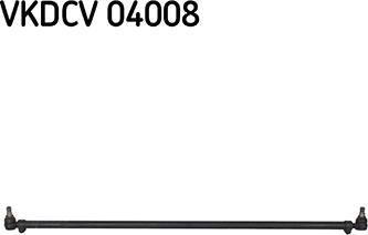 SKF VKDCV 04008 - Stūres garenstiepnis ps1.lv