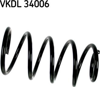 SKF VKDL 34006 - Balstiekārtas atspere ps1.lv