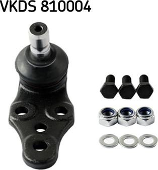 SKF VKDS 810004 - Balst / Virzošais šarnīrs ps1.lv