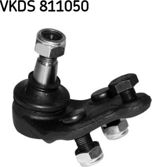 SKF VKDS 811050 - Balst / Virzošais šarnīrs ps1.lv