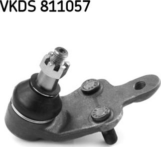 SKF VKDS 811057 - Balst / Virzošais šarnīrs ps1.lv