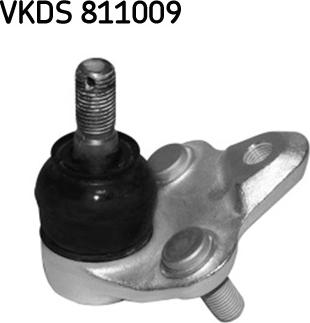 SKF VKDS 811009 - Balst / Virzošais šarnīrs ps1.lv