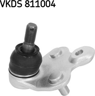 SKF VKDS 811004 - Balst / Virzošais šarnīrs ps1.lv