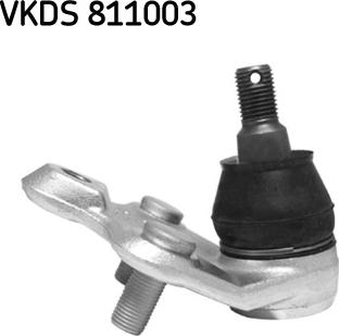 SKF VKDS 811003 - Balst / Virzošais šarnīrs ps1.lv