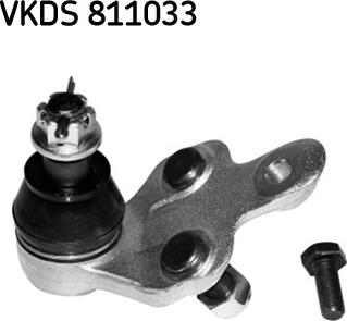 SKF VKDS 811033 - Balst / Virzošais šarnīrs ps1.lv