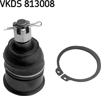 SKF VKDS 813008 - Balst / Virzošais šarnīrs ps1.lv