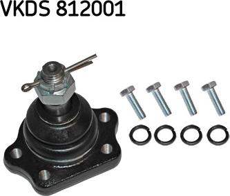 SKF VKDS 812001 - Balst / Virzošais šarnīrs ps1.lv