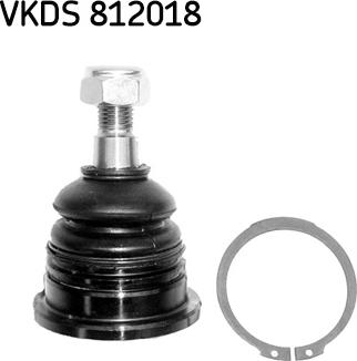 SKF VKDS 812018 - Balst / Virzošais šarnīrs ps1.lv