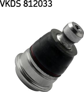 SKF VKDS 812033 - Balst / Virzošais šarnīrs ps1.lv