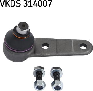 SKF VKDS 314007 - Balst / Virzošais šarnīrs ps1.lv