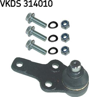 SKF VKDS 314010 - Balst / Virzošais šarnīrs ps1.lv