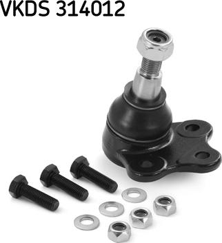 SKF VKDS 314012 - Balst / Virzošais šarnīrs ps1.lv