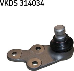 SKF VKDS 314034 - Balst / Virzošais šarnīrs ps1.lv