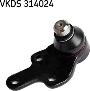 SKF VKDS 314024 - Balst / Virzošais šarnīrs ps1.lv