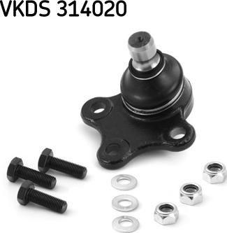 SKF VKDS 314020 - Balst / Virzošais šarnīrs ps1.lv