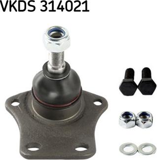 SKF VKDS 314021 - Balst / Virzošais šarnīrs ps1.lv