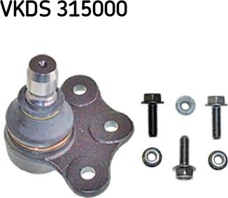 SKF VKDS 315000 - Balst / Virzošais šarnīrs ps1.lv