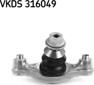 SKF VKDS 316049 - Balst / Virzošais šarnīrs ps1.lv